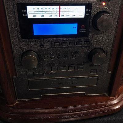 Wooden Music Center - Radio/Record player/ CD/Cassette