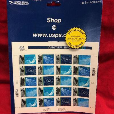 Stamps - Lot 33 - Winter sports Olympic Stamps