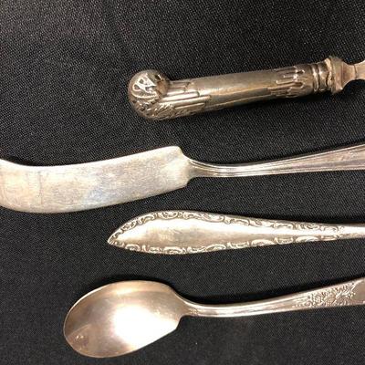 Antique Silver-plated Serving Ware  Lot 140