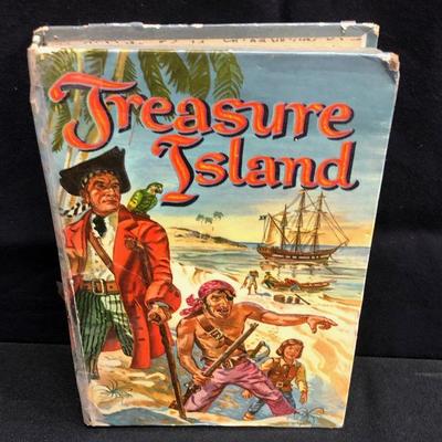 Lot 44 - Treasure Island Hard back 