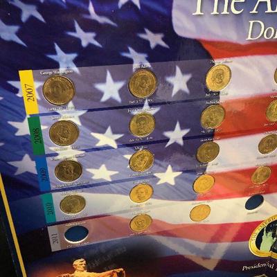 Lot 47 American President Coin Collection 