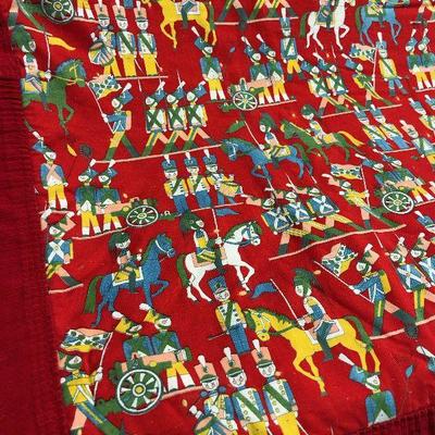 Vintage Toy Soldiers baby quilt 