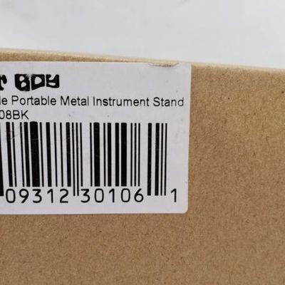 Foldable Portable Metal Instrument Stand - New