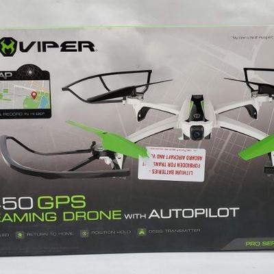v2450GPS Streaming Drone with Autopilot, Pro Series, Open Box - New