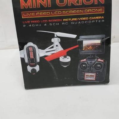 Mini Orion Live Feed LCD Screen Drone, HD720p - New