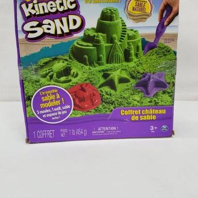 Kinetic Sand, Sandcastle Set, Box Damage - New