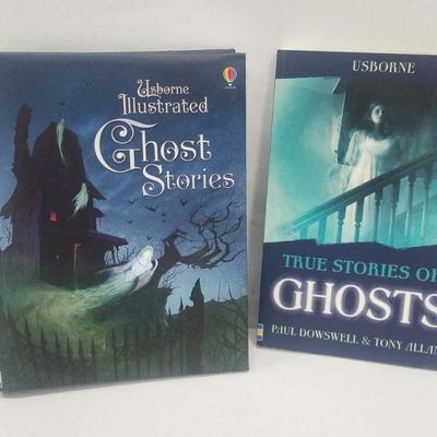 2 New Usborne Ghost Stories Books - New