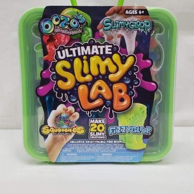 Ultimate Slimy Lab, Ooz-o's/Slimygloop/Squooshi-o's, 20 Slimy Creations - New