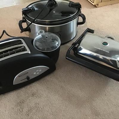 Set of Three Kitchen Appliances