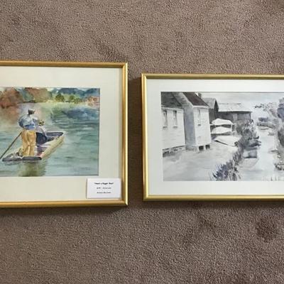 Barbara Macinnes Set of Two Paintings