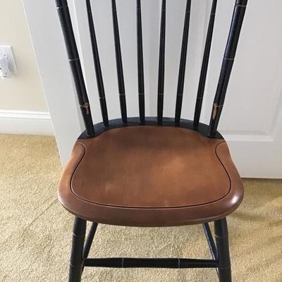Hitchcock Solid Wood Village Stenciled Windsor Chair-Pick Up Only