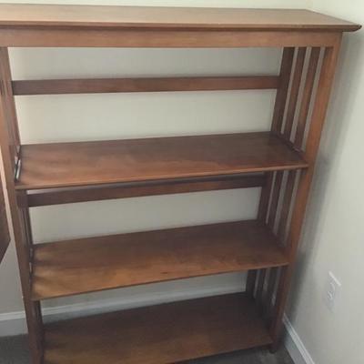 Solid Very Sturdy Wood Bookshelf-Pick Up Only