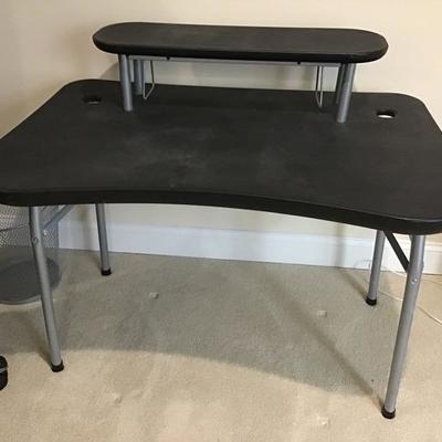 Black Folding Work /Desk Table-Pick Up Only