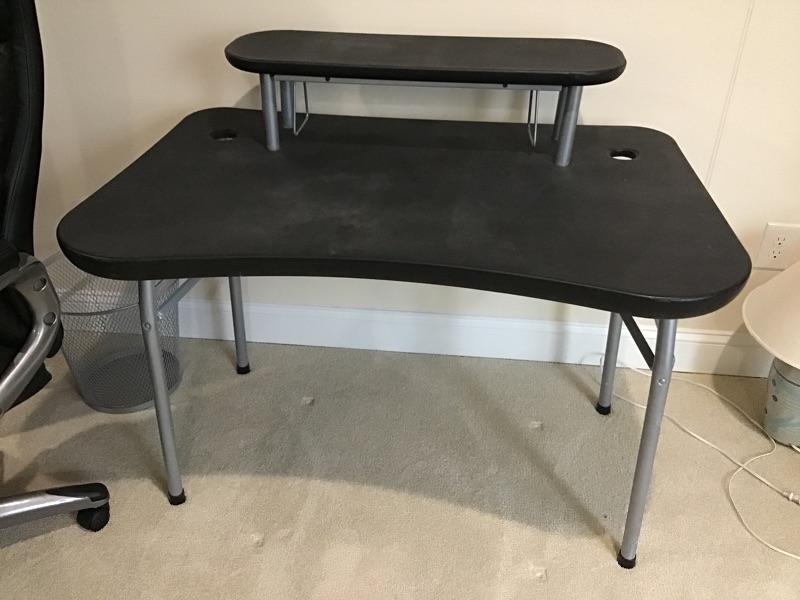 Black Folding Work /Desk TablePick Up Only