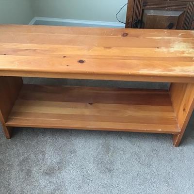 Solid Wood Sturdy Bench-Pick Up Only