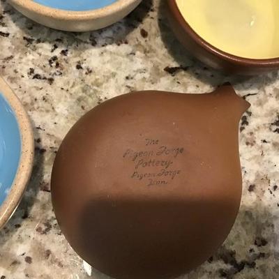 Five Small Pottery from The Pigeon Forge