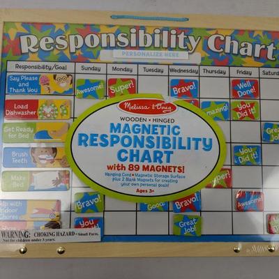 Melissa & Doug Magnetic Responsibility Chart - New