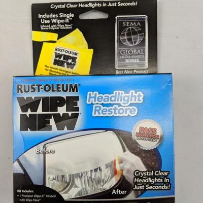 Rust-Oleum Wipe New Headlight Restore - New