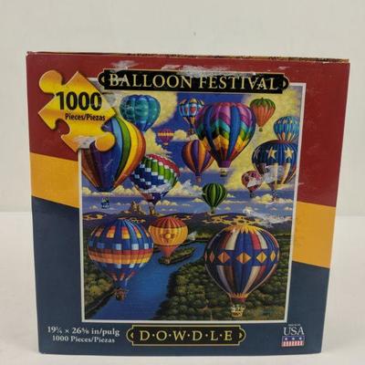 1000 pc Balloon Festival Puzzle - New
