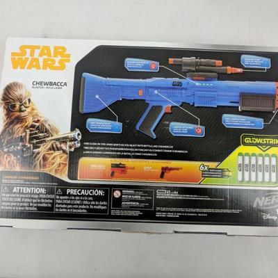 Star Wars Nerf Gun, Chewbacca Blaster - New