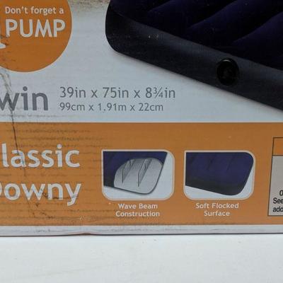 Intex Classic Downy Twin w/ Pump - New