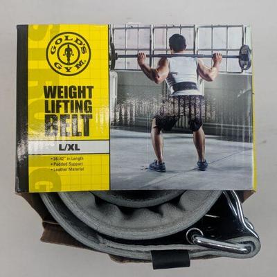 Golds Gym Weight Lifting Belt - L/XL  - New