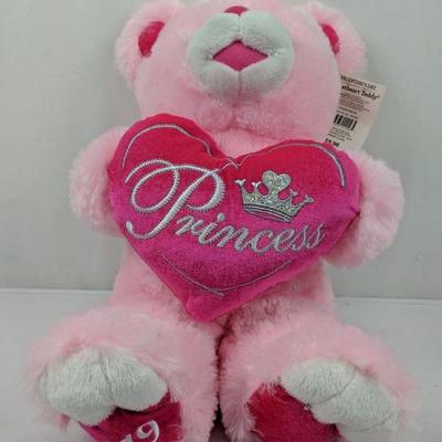 Pink Princess Bear - New, No Container