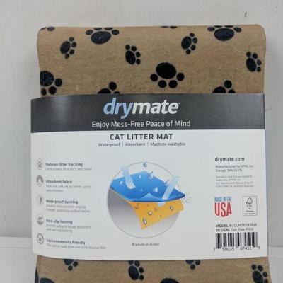 Drymate Cat Litter Mat 28in x 36in - New