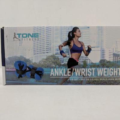 Tone Fitness Ankle/Wrist Weights - New
