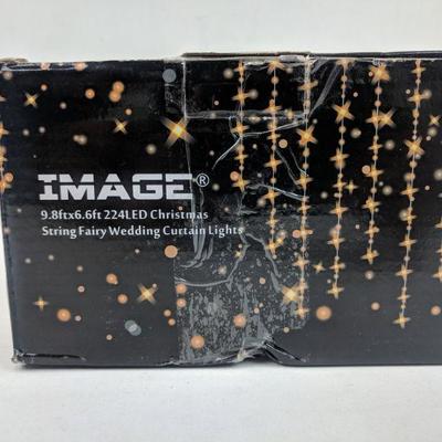Image Pro LED Christmas Lights 9.8 ft x 6.6 ft - New  