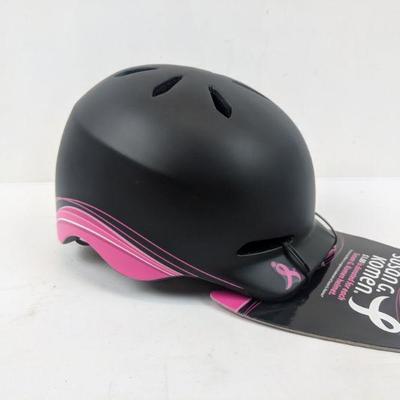 Susan G. Komen Black/Pink Helmet 14+ - New