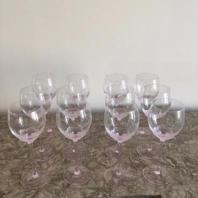 Rose Wine Glasses