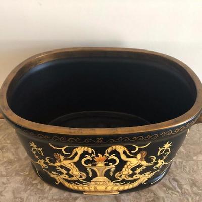 Black and Gold Bowl