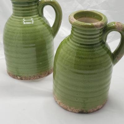 Pair of ceramic jugs