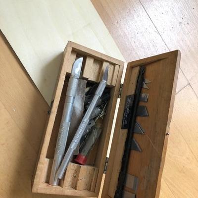 097:  Two Rolling Bins of Art Supplies