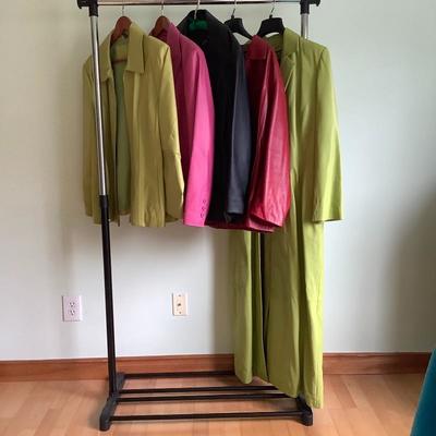 112: Womans Leather Jackets and Coat