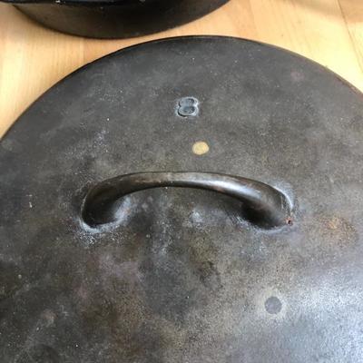 116:  Griswold Cast Iron Skillet and Others