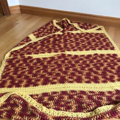 092: An Assortment Of Finished Afghans 