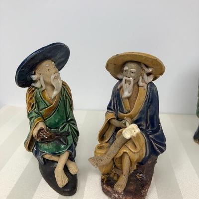 136:  Mudmen Assorted Ceramic Figurines  *Vintage*  