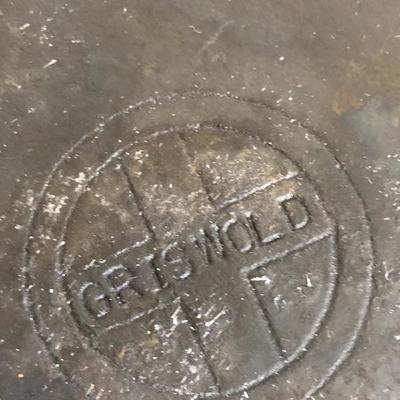 116:  Griswold Cast Iron Skillet and Others