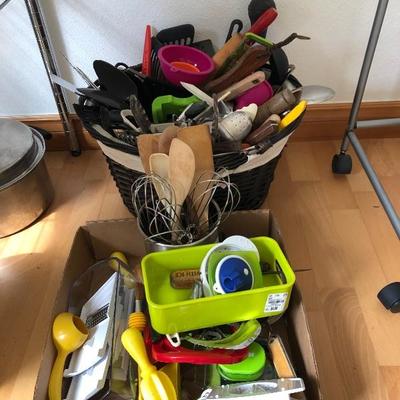100:  Lots and Lots of Kitchen Utensils 