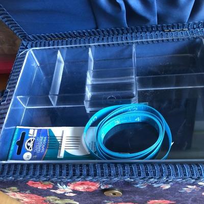 089:  Three Drawer Bins Full of Knitting Yarn