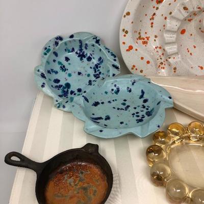 132:  Vintage Ashtrays