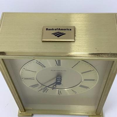 027:  Port Smith Quartz Clock, Seiko Clock and Etchings