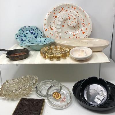 132:  Vintage Ashtrays