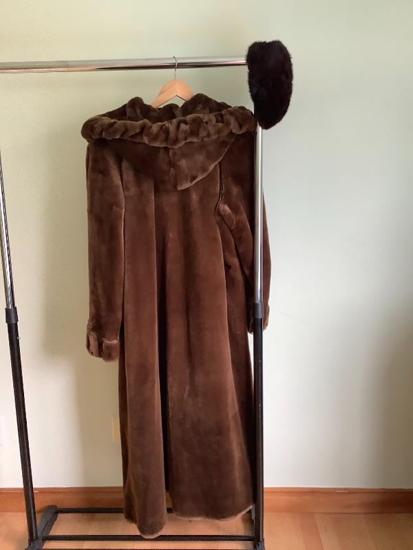 Jones new deals york shearling coat