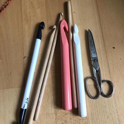 087:  Acrylic Yarn and Accesories