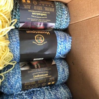 088:  Several Brands of Yarn
