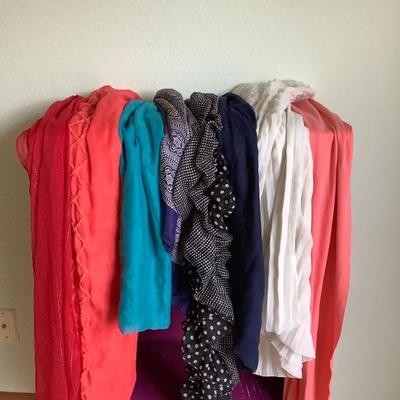 107: .Large Purses and Scarves
