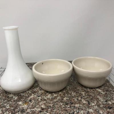 133:  Signed Print With Beautiful Pottery Mix 